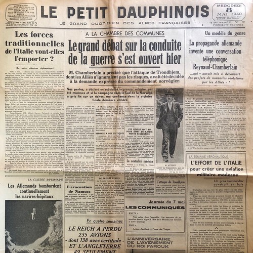 Zeitung petit dauphinois - zeitung, le