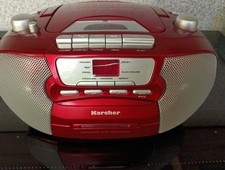 Karcher Portabler Stereo Radio CD Kassettenrecorder - Beschreibung lesen 