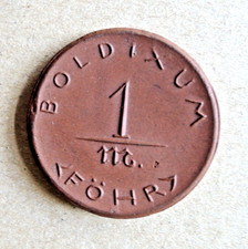 1 Mark - Münze  Meissen Böttger Steinzeug | BOLDIXUM FÖHR , 1921