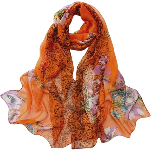 Georgette chiffon schal damen - georgette,