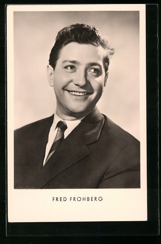 Ansichtskarte musiker fred - musiker,