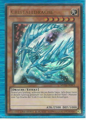 Cristalldrache ultra - yu, oh