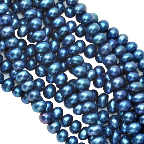 Blau fast rund - blau,