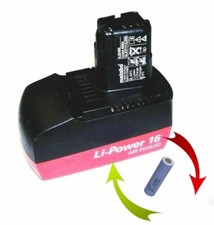 Akkureparatur Zellentausch für  Metabo 16 Li  Akku 14,4 V mit 2,2 Ah  6.25482