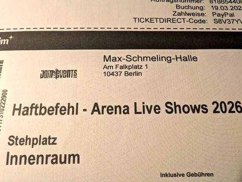 Haftbefehl arena live shows - haftbefehl,