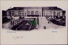 193546 AK Strassburg Bahnhof
