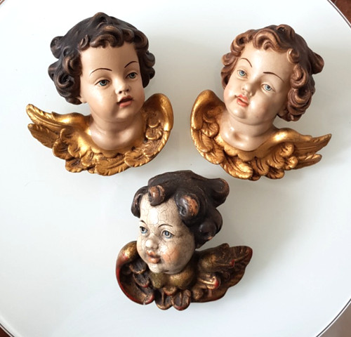 Alte putti engelsköpfe - 3,