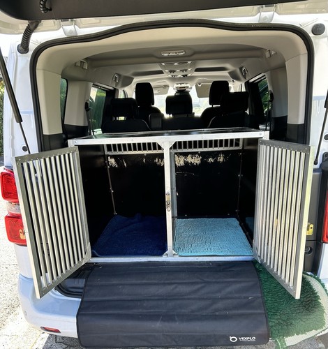Hundetransportbox doppel mit - hundetransportbox,