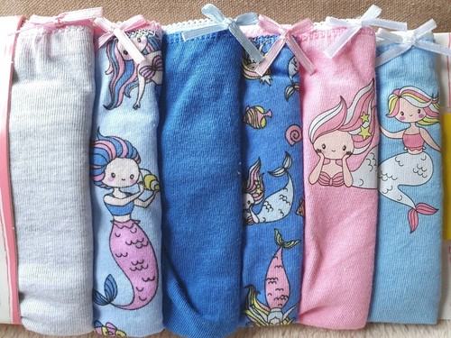 6er pack mädchen - mädchen, unterhose