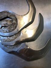 3 Edelstahl  Kuttermesser  Wurstkutter für 45 Ltr. Fleischkutter 23 cm gebraucht