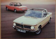 Postkarte original Werbung BMW 2002 cabrio Ansichtskarte Bildpostkarte cabriolet