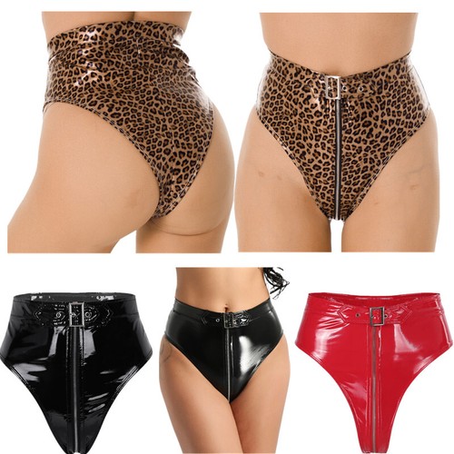 Damen wetlook lackleder - wetlook,