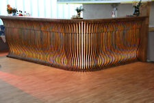 Theke Bar Tresen Eiche/Unterbau Fichte, LED-Beleuchtung, sehr guter Zustand