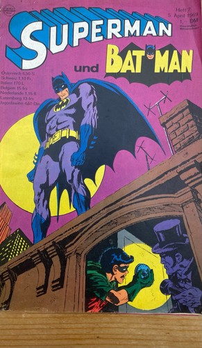 Superman und batman heft - superman,