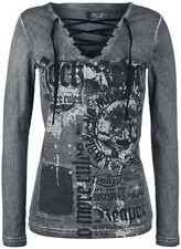 Rock rebel emp damen graues - rebel,