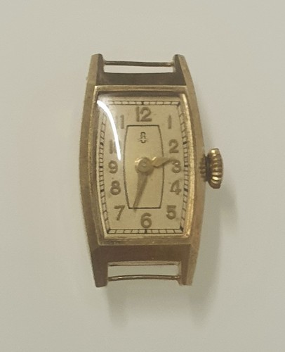 585 gold damenuhr - damenuhr, glashütte