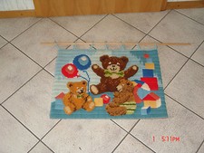 Stickbild Kinderzimmer aus  Handarbeitsgeschäft Vorder- / Rückseite super