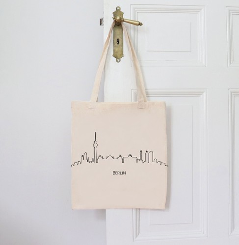 Berlin skyline tragetasche mit - skyline,