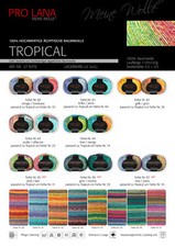 (90,00€/kg) *Tropical Color* Pro Lana 50g 100% hochwertige ägyptische Baumwolle