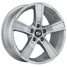ALUFELGE OZ RACING SAHARA 5 FUR BMW X1 8X18 5X112 FULL SILVER 3X8