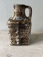 Vintage Retro Lava glazed 70er 60er design Carstens Keramik pottery vase 