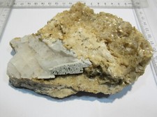 MD160 Baryt mit Dolomit etwas Kupferkies Stbr Holzen Sauerland 15x12x4cm 650g