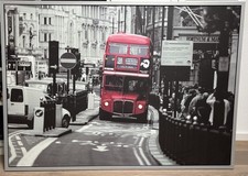 Leinwandbild Doppeldecker