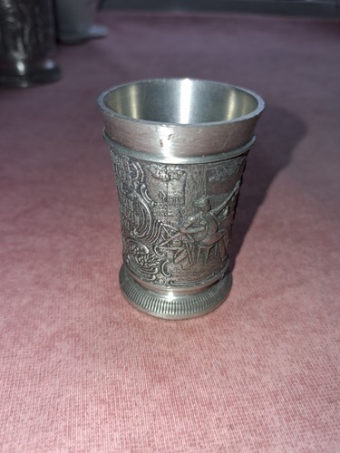 Schnapsglas aus zinn - schnapsglas,