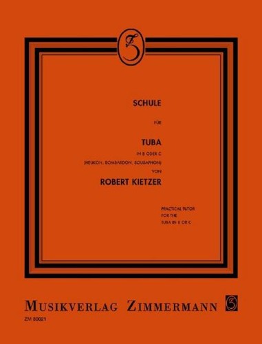 Schule für tuba oder - tuba, b