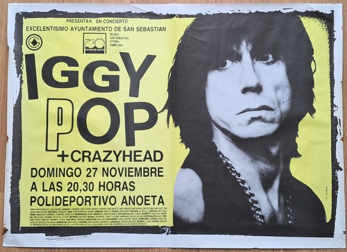 Iggy pop original - 1988, tour