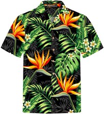 Herren Hawaii Hemd 100%