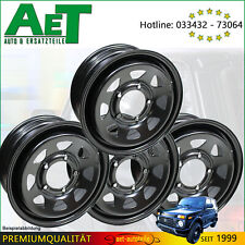 SATZ DOTZ PHARAO STAHLFELGE Schwarz 6 J x 15" - LADA NIVA /TAIGA/ LADA 4X4