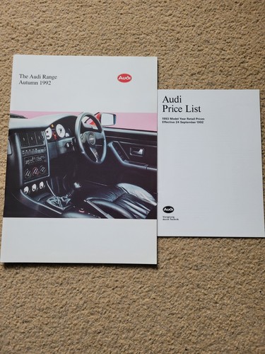 Die audi modellreihe prospekt - audi,