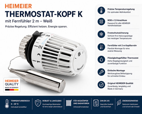 Imi heimeier thermostat kopf - thermostat-kopf, k