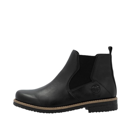 Rieker chelsea boots schwarz - rieker,