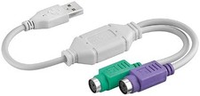 Adapter Kabel  USB auf 2xPS2
