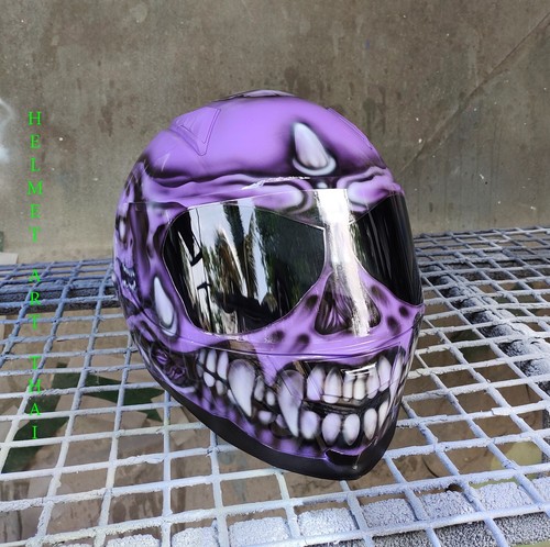 Custom airbrush motorradhelm - airbrush,