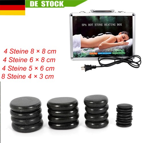 Hot stone massage set - stone,