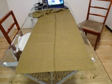 Neu unget. Codello Pashima 50% Kashmir 50% Seide grün L 200 B 54 Fransen 6,5 cm