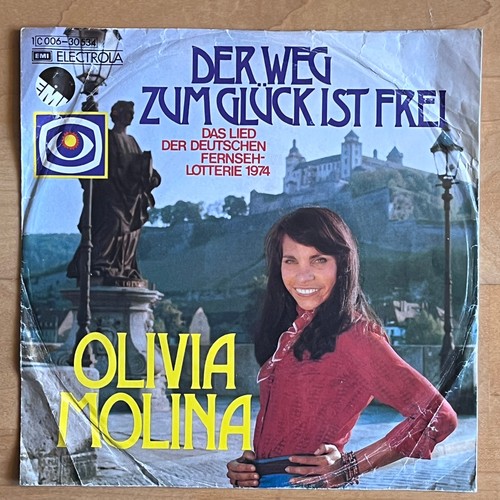 Vinyl single olivia molina - 7",