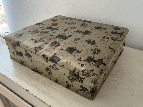Alte stoffschachtel shabby - alte,