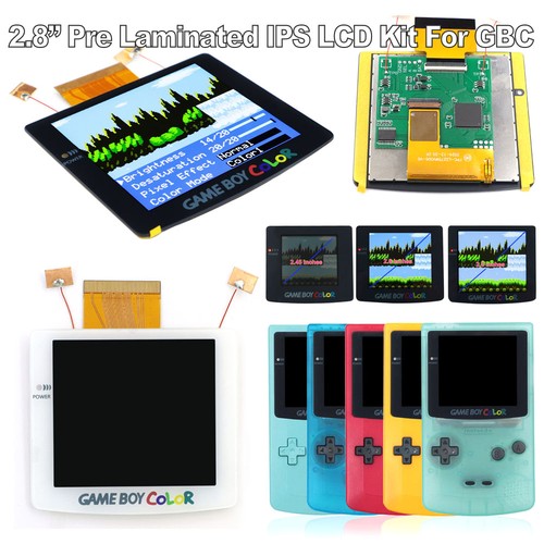 For gameboy color gbc - color, 2.8"