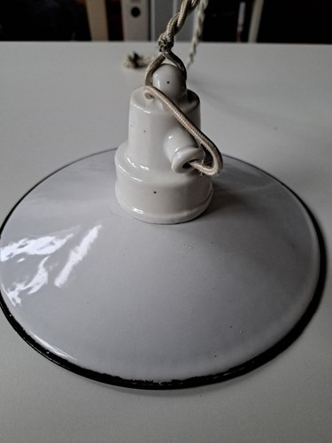 Alte vintage emaillelampe - alte,