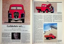 Oldtimer Praxis 1184) Peugeot