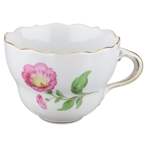 Kaffeetasse rosa blüte - kaffeetasse,