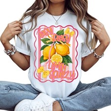Damen T-Shirt Zitronen Easy