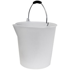 Eimer Ausguss und Henkel