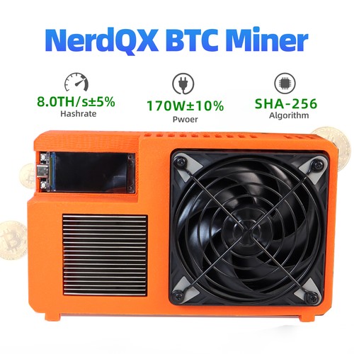 Nerdqx 8th bitcoin - 8th/s, miner