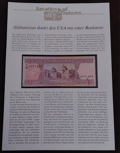 Kuriositäten auf banknoten - ,