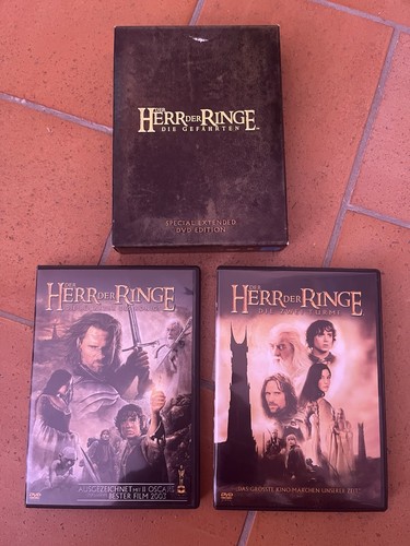 Dvd sammlung herr - herr, ringe